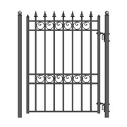 Aleko ALEKO® OSLO Style Steel Pedestrian Gate 5' PGOSL